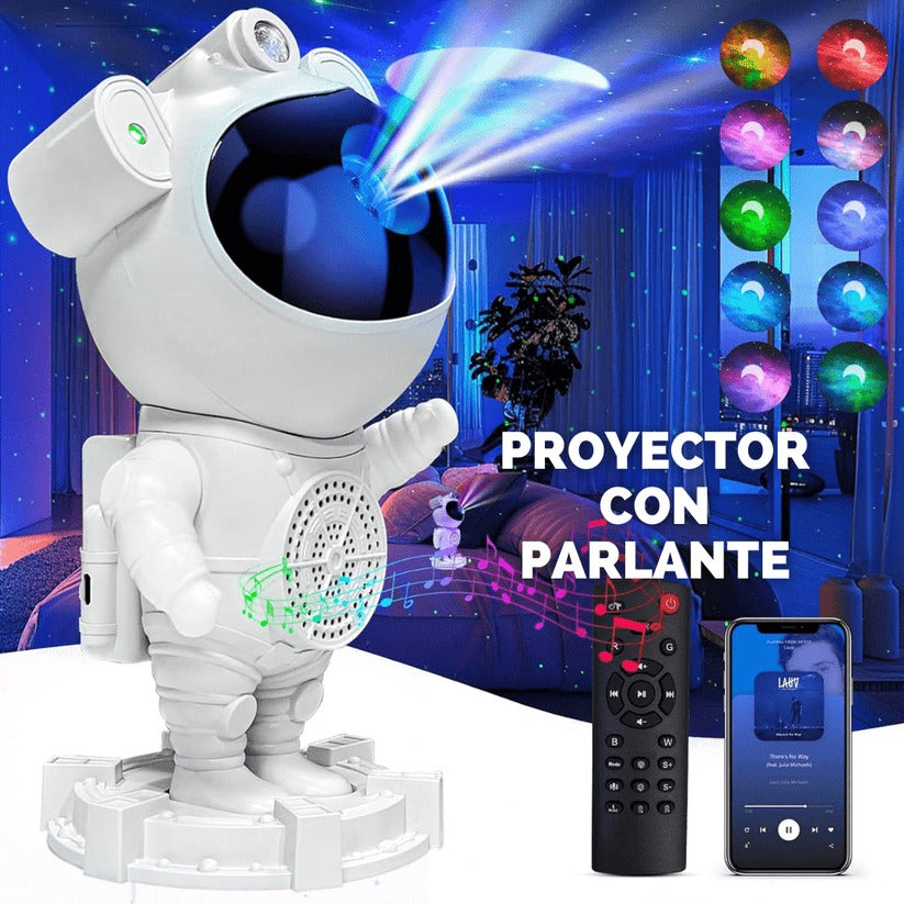 👩🚀Proyector Astronauta con parlante👩🚀